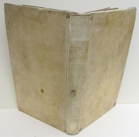 1711 VELLUM BOUND ANTIQUE FOLIO Ioannis a Sto Thoma v. 4