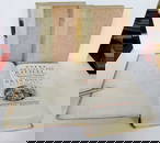 1718 GALILEO GALILEI 3 volumes OPERE illustrated VELLUM BOUND antique SCARCE