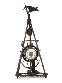 A 19th century novelty marine timepiece