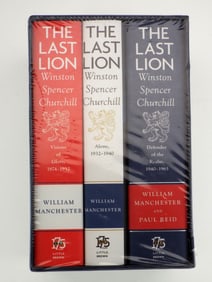 The Last Lion Winston Churchill William Manchester Little Brown Books Box Set