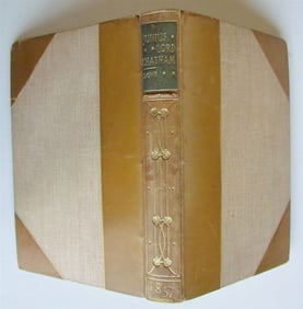 1857 JUNIUS LORD CHATHAM BIOGRAPHY by WILLIAM DOVE ANTIQUE
