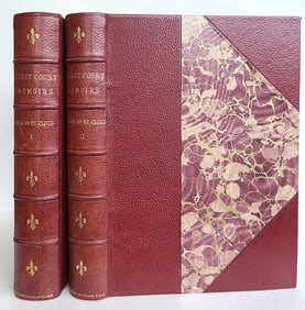 1900 COURT of ST.CLOUD SECRET MEMOIRS 2 vols ANTIQUE LTD EDITION GROLIER SOCIETY
