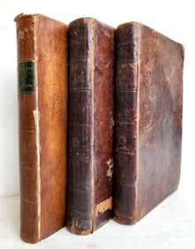 1806 A PORTRAITURE OF QUAKERISM by Thomas Clarkson 3 VOLUMES antique QUAKERS