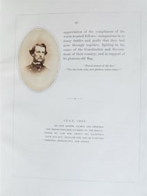 1868 NOTES OF CONVERSATION w/ VOLUNTEER OFFICER in US NAVY antique CIVIL WAR ERA