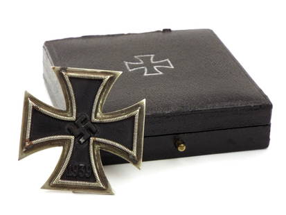 German WWII Cased Iron Cross 1st Class 1939: German WWII Cased Iron Cross 1st Class 1939