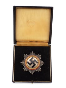 German WWII Cased Cross in Gold
