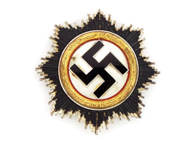 German WWII Cross in Gold by Rudolf Souval of Vienna