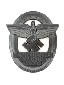 German WWII NSFK National Model-Glider Competition Medal.