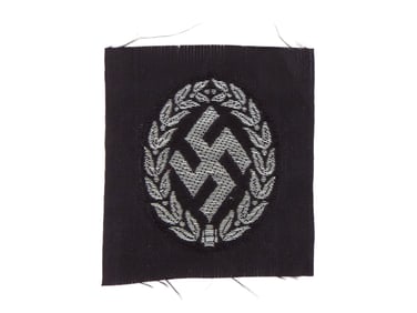 German WWII Schuma Police Cap Insignia