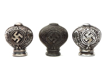 3 German WWII Pommels for Luftwaffe Dagger