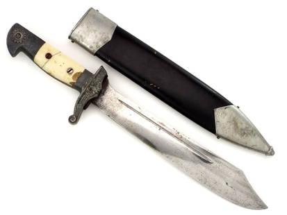 German WWII TeNo PARTS Hewer by Carl Eickhorn: German WWII TeNo PARTS Hewer by Carl Eickhorn. Full Length 16 Inches Blade Length 9.5 Inches