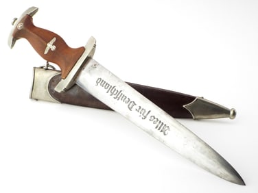 Exceptionally RARE Maker German WWII SA Dagger F. W. BACKHAUS SOLINGEN