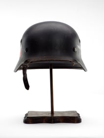 FINE Early German WWII Double Decal Luftwaffe Helmet