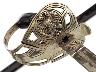 German WWI Officers Sword By EICKHORN SOLINGEN
