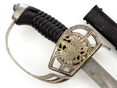 Imperial German WWI Officers Sword with Marked Blade