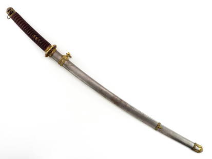 Very Good Quality Japanese 20th Century Sword: Very Good Quality Japanese 20th Century Sword Full length 40 Inches Blade length 26 Inches