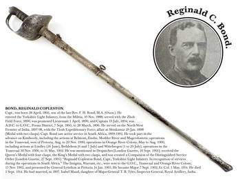 Identified India & Boer War Officers Sword