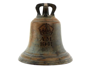 RARE WWII BRITISH SCRAMBLE BELL