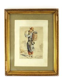 French Military Painting by Felix Benoist