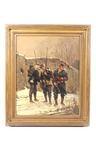 Franco Prussian War Painting - Alphonse de Neuville