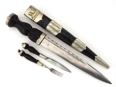 Pre WWI Gordon Highlanders Scottish Dirk