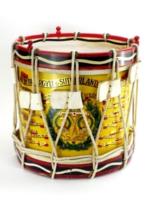 Argyll & Sutherland Highlanders Regimental Drum