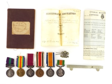 British WWI Family Military Medal Grouping