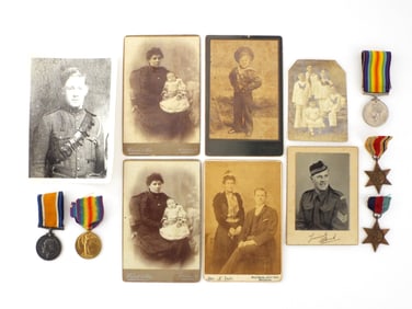 WWI & WWII British Medal Grouping