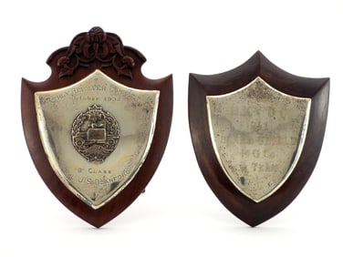 Two Shanghi Volunteer Corps Plaques