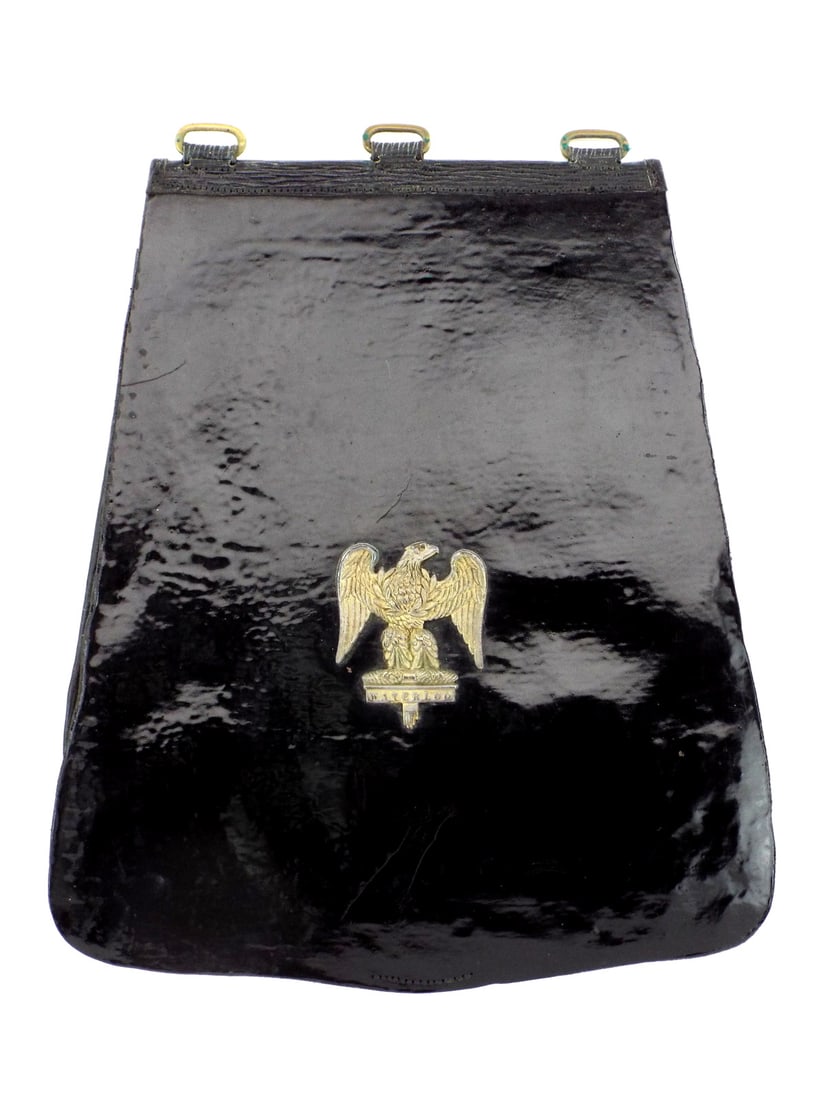 Victorian Scots Grays Waterloo Sabretache: Victorian Scots Grays Waterloo Sabertache Full length 12 Inches