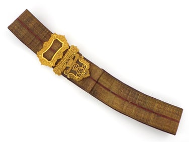 British Gold Bullion Shoulder Strap for Dress Pouch
