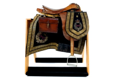 Victorian Field Marshall Shabrique & Saddle