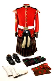 Cameron Highlanders Drum Majors Uniform