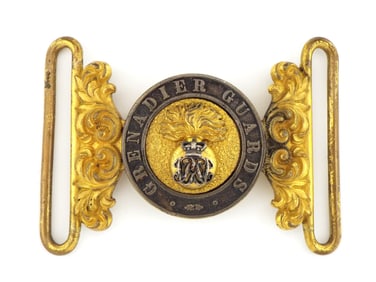 Excellent Grenadier Guard Officers Belt Buckle