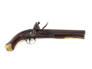 Napoleonic Georgian Flintlock military pistol