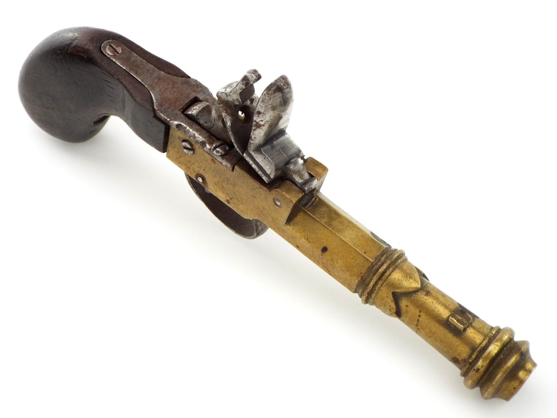 Brass Barreled PARTS Pistol: Brass Barreled PARTS Pistol Full length 9 Inches
