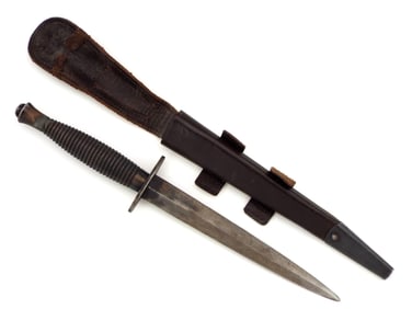 British WWII Fairbairn-Sykes Commando Dagger Fighting Knife