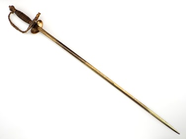 Civil War era WHISTLE QUILLON M1860 Sword Etched Blade
