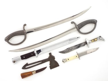 Lot of Minutier Knives and Swords