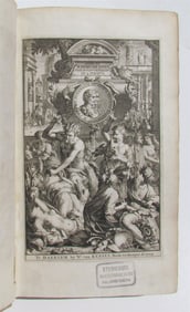 1709 ROMAN POETRY SATYRAE Juvenal & Persius Flaccus VELLUM antique in DUTCH