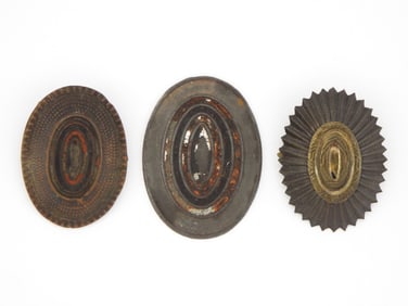 Lot of Imperial Russian Army WWI Military Hat Cap Badges