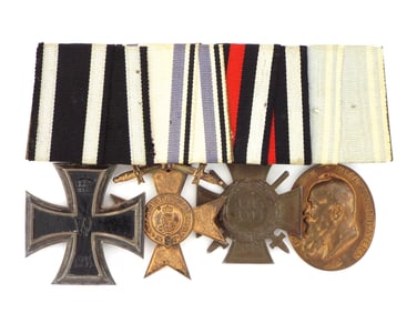 Imperial German WWI Great Medal Bar For Full Uniform Dress Occasions And Parade.