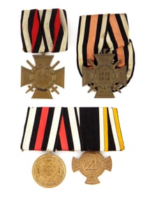 Imperial German WWI Great Medal Bar For Full Uniform Dress Occasions And Parade.