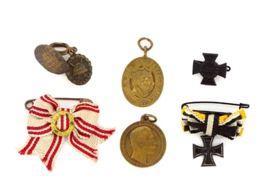 Imperial German Prussian Assorted Medal Lot 19th through early 20th century awards.