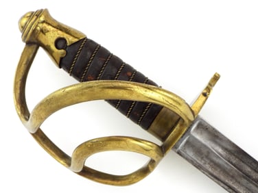 Very RARE German Heavy Cavalry Battle PALASH Sword Dated 1836