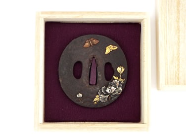 Nara School Samurai Sword Tsuba