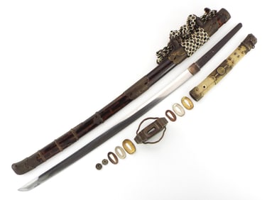 Beautifully Appointed Japanese Samurai Edo Era Efu Tachi