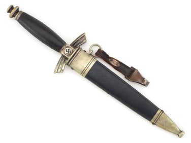German WWII DLV Glider Pilot Dress Dagger by SMF SOLINGEN