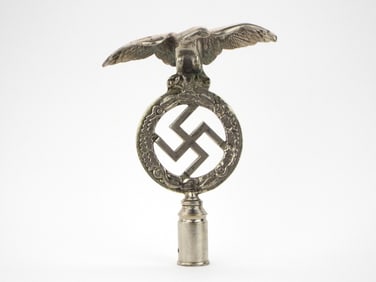 Very Good German NSDAP Flag Pole Finial Eagle Topper