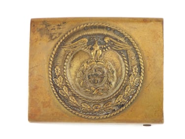Early German WWII SA Brass Buckle